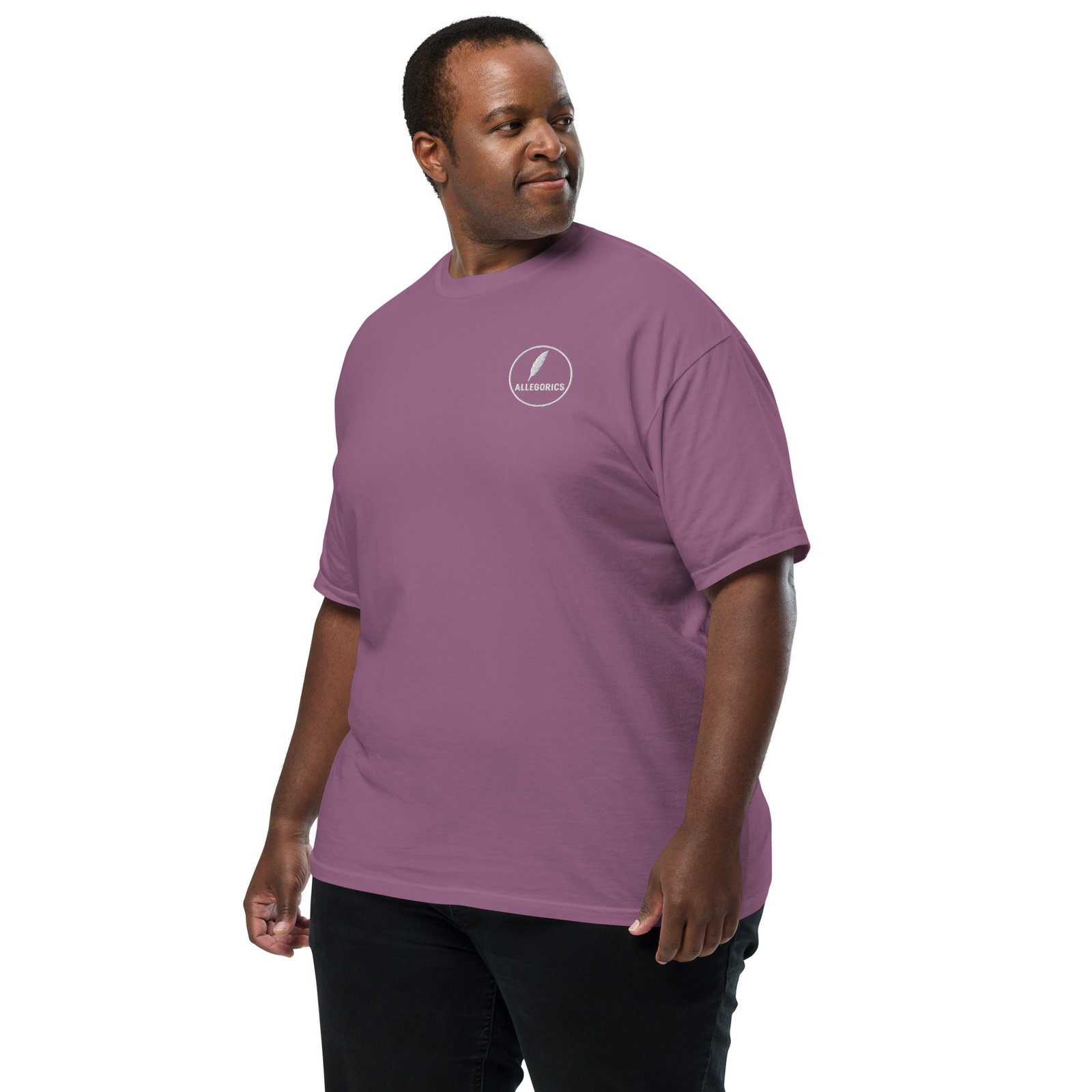 ALLEGORICS “Shape Your Future” Embroidery & DTG Heavyweight Tee – Comfort Colors 1717 - Image 30