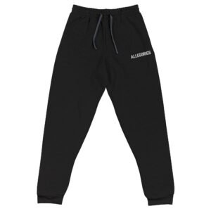 Allegorics Minimal Embroidered Text Joggers | Jerzees 975MPR